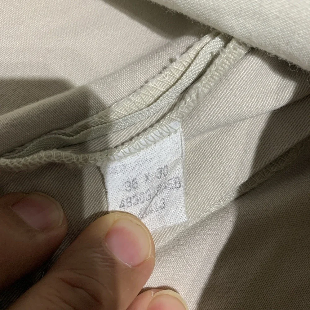 Polo Ralph Lauren Pants Mens 36x30 Beige Straight Leg Fit Stretch‎